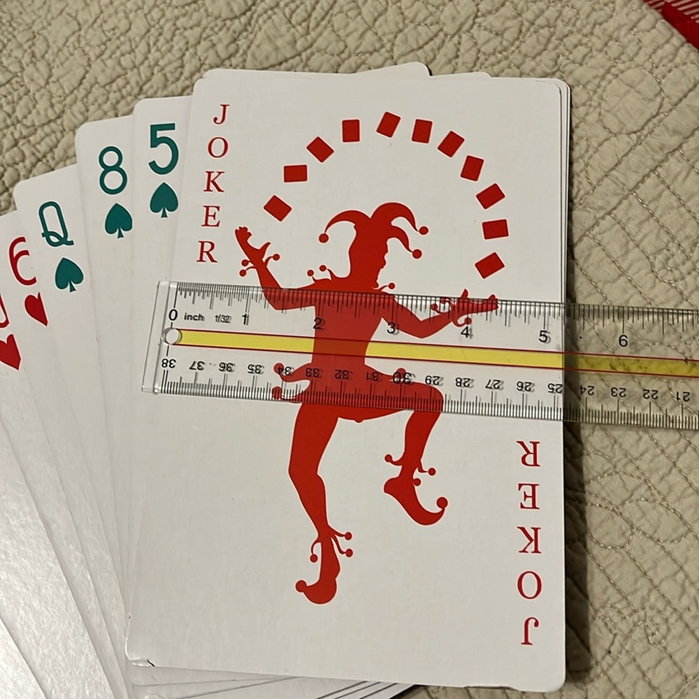 Giant Playing Cards. - Picture 4 of 7